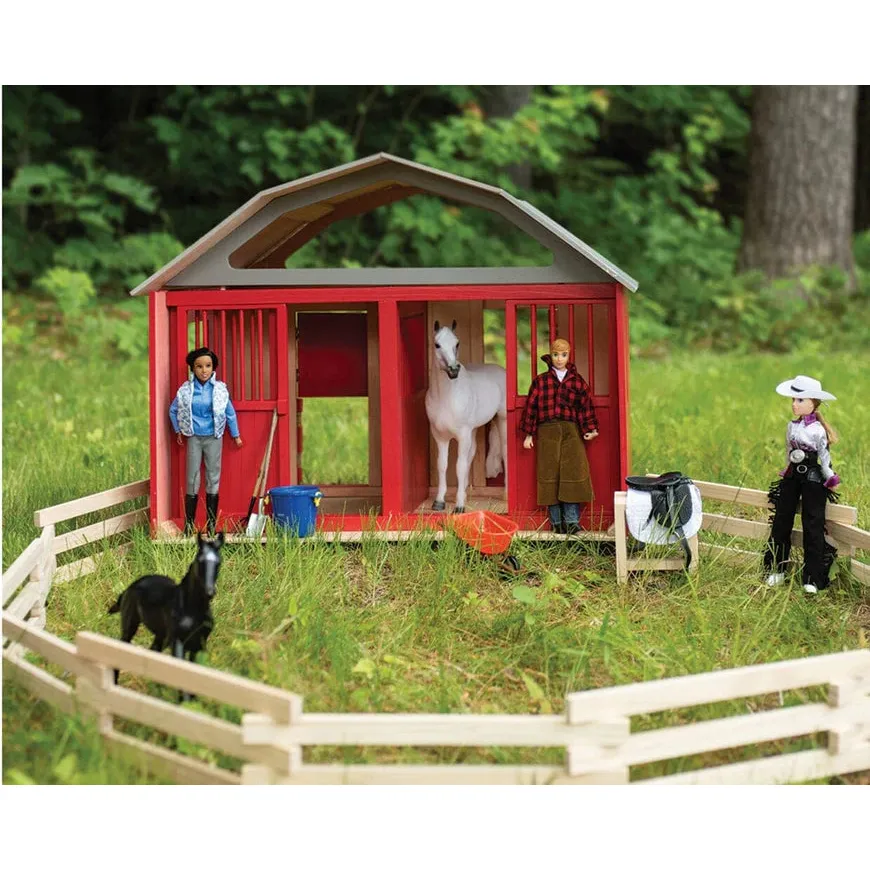 Breyer Delux Two Stall Barn - Image 3