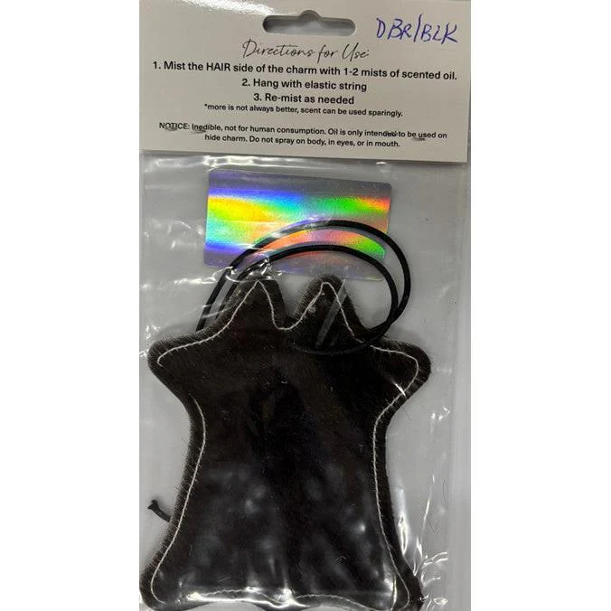 ReSCENTit Cowhide Shape Cowhide Car Charm Air Freshener - Multiple Colors - Image 14