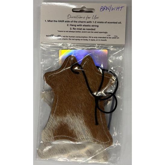 ReSCENTit Cowhide Shape Cowhide Car Charm Air Freshener - Multiple Colors - Image 9