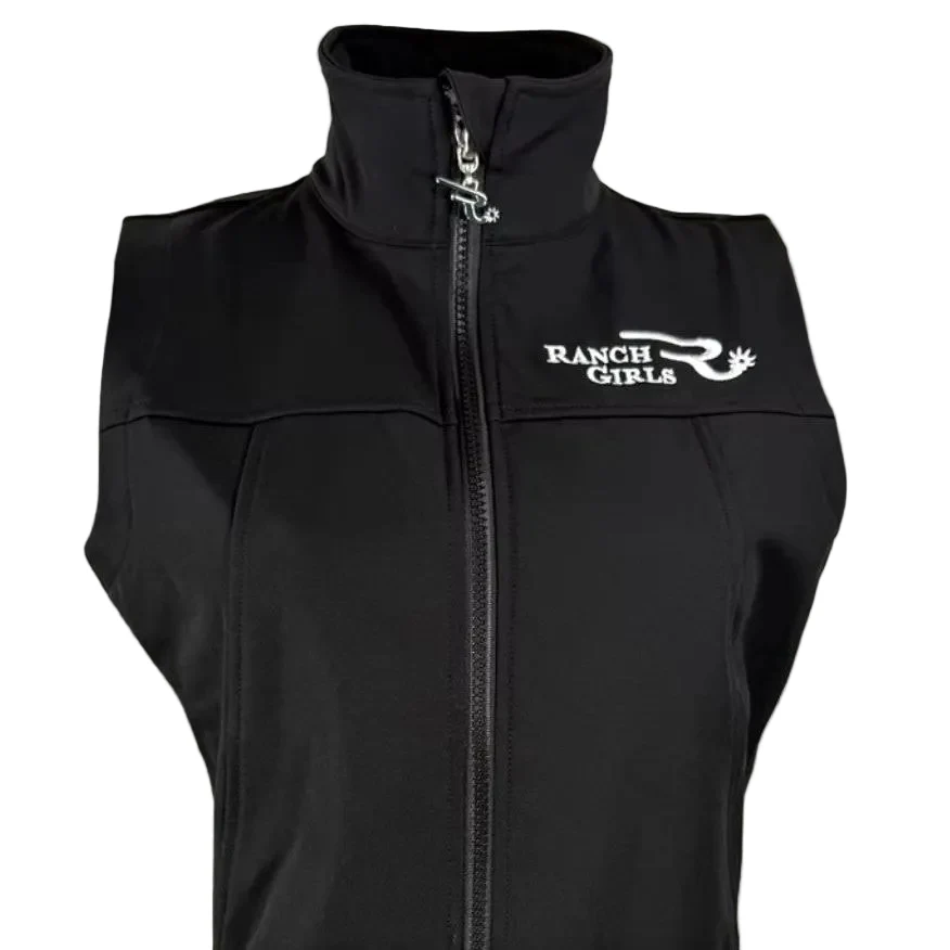 RG Women's Softshell Vest Tess - Black
