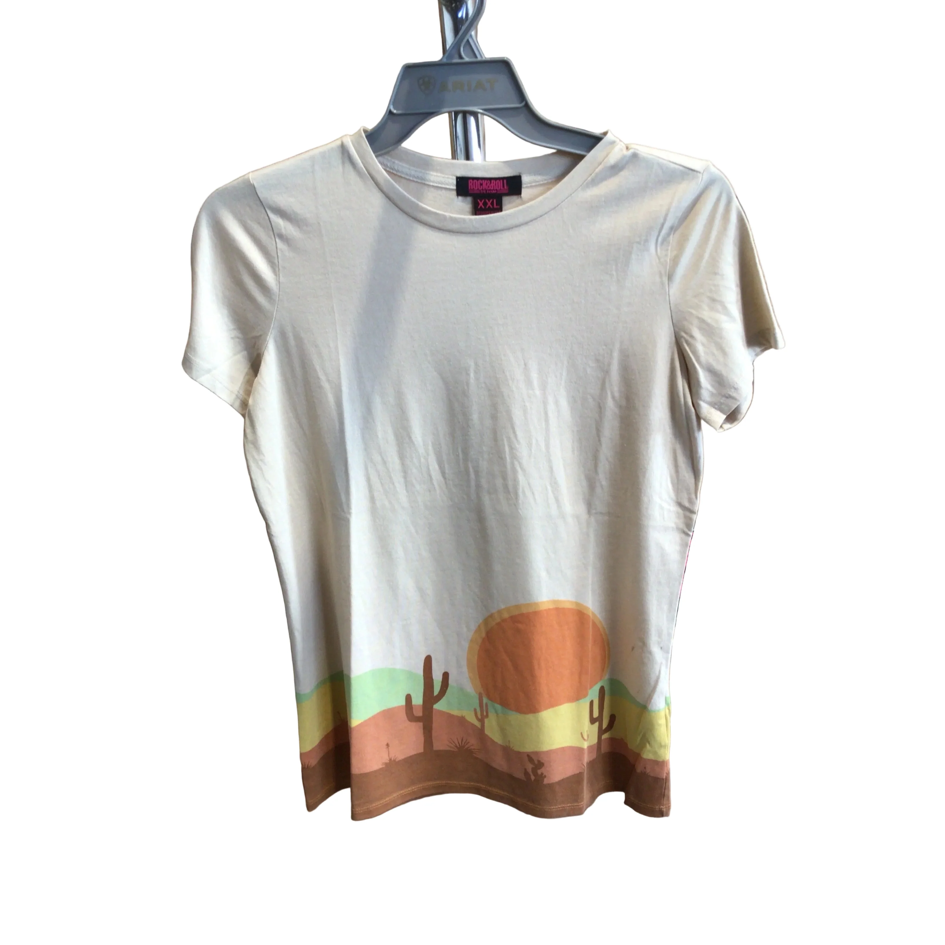 Rock & Roll Boy's Desert Scene Tee - Ecru