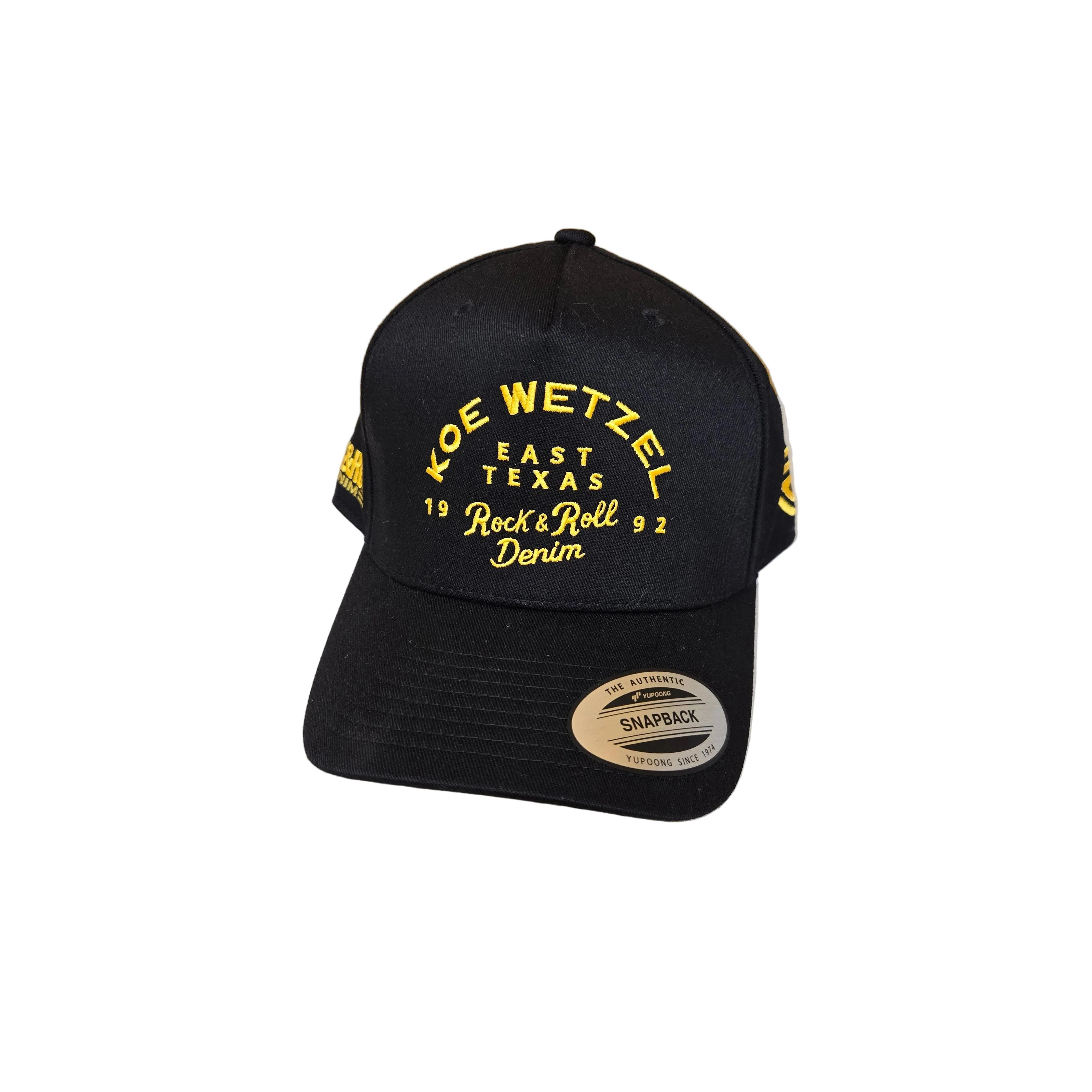 Rock & Roll Joe Wetzel X Rock & Roll Cap - Black