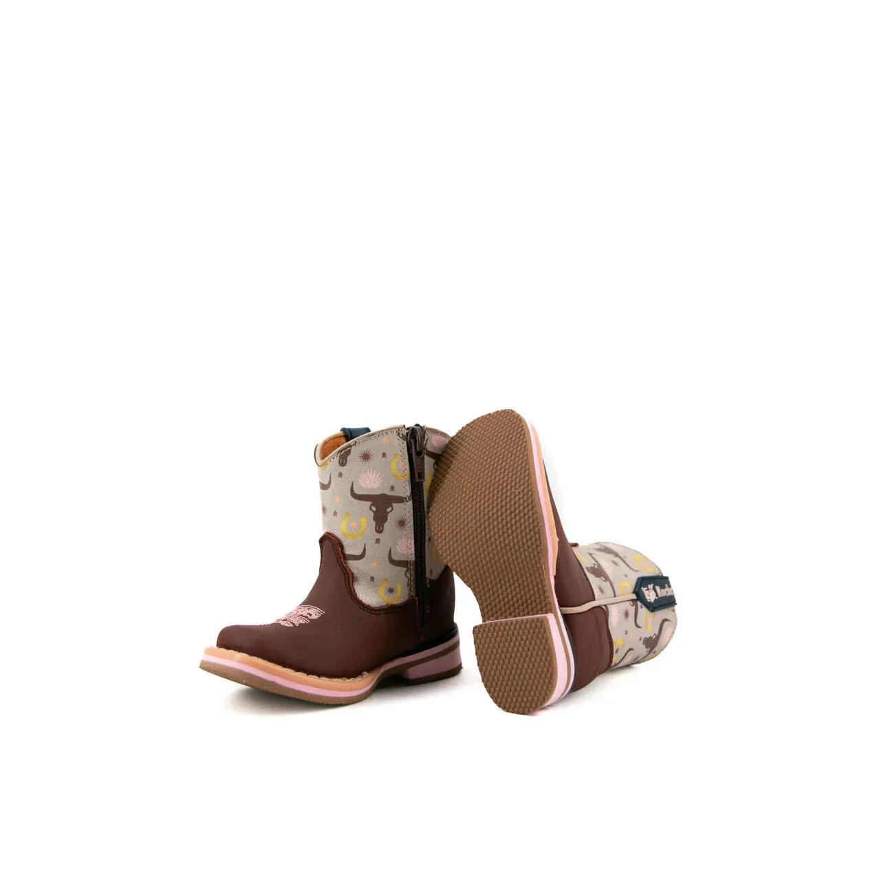 Rock'em Baby Girl Crazy Tang Agave Rosa Boot - Image 3