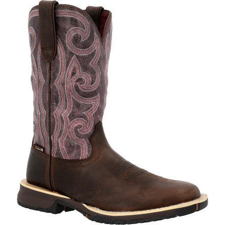 Rocky Women's 11" Waterproof Western Boots - Rosemary