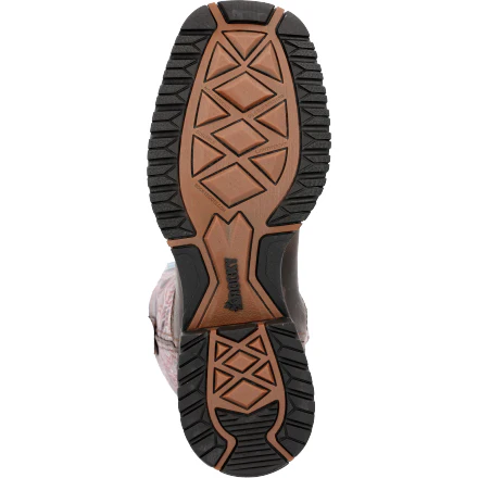Rocky Women's 11" Waterproof Western Boots - Rosemary - Image 6