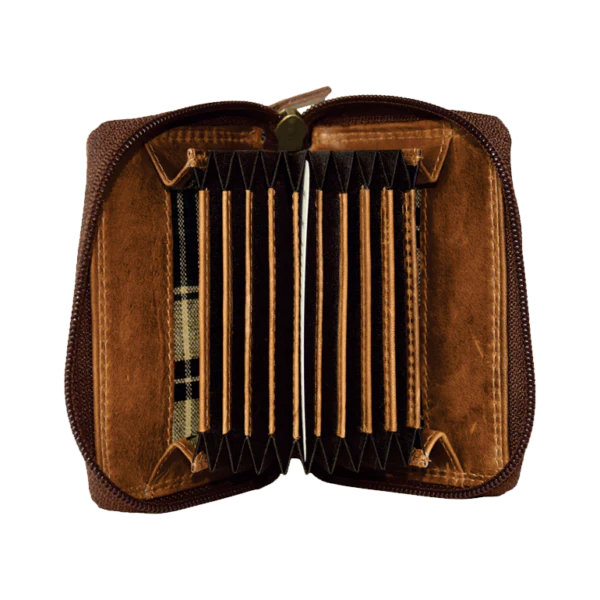 Rugged Earth Leather Wallet - Image 2