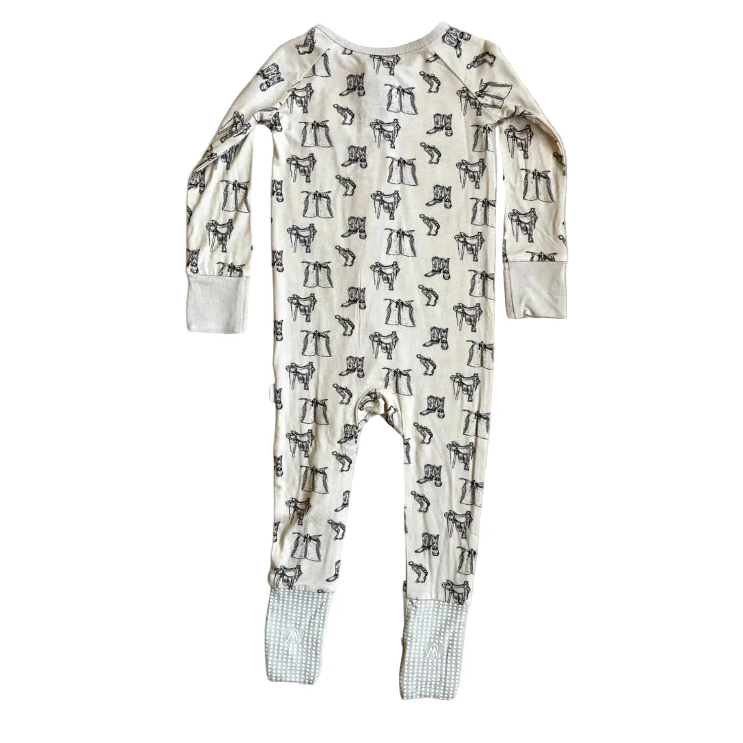 Sage West Infants Tack Room Sleepwear - Cream - Image 2