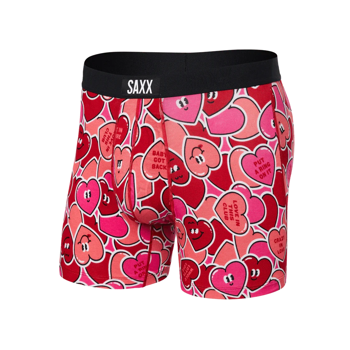 Saxx Vibe Xtra Super Soft Boxer Briefs 6" - Multiple Colors/Patterns - Image 3
