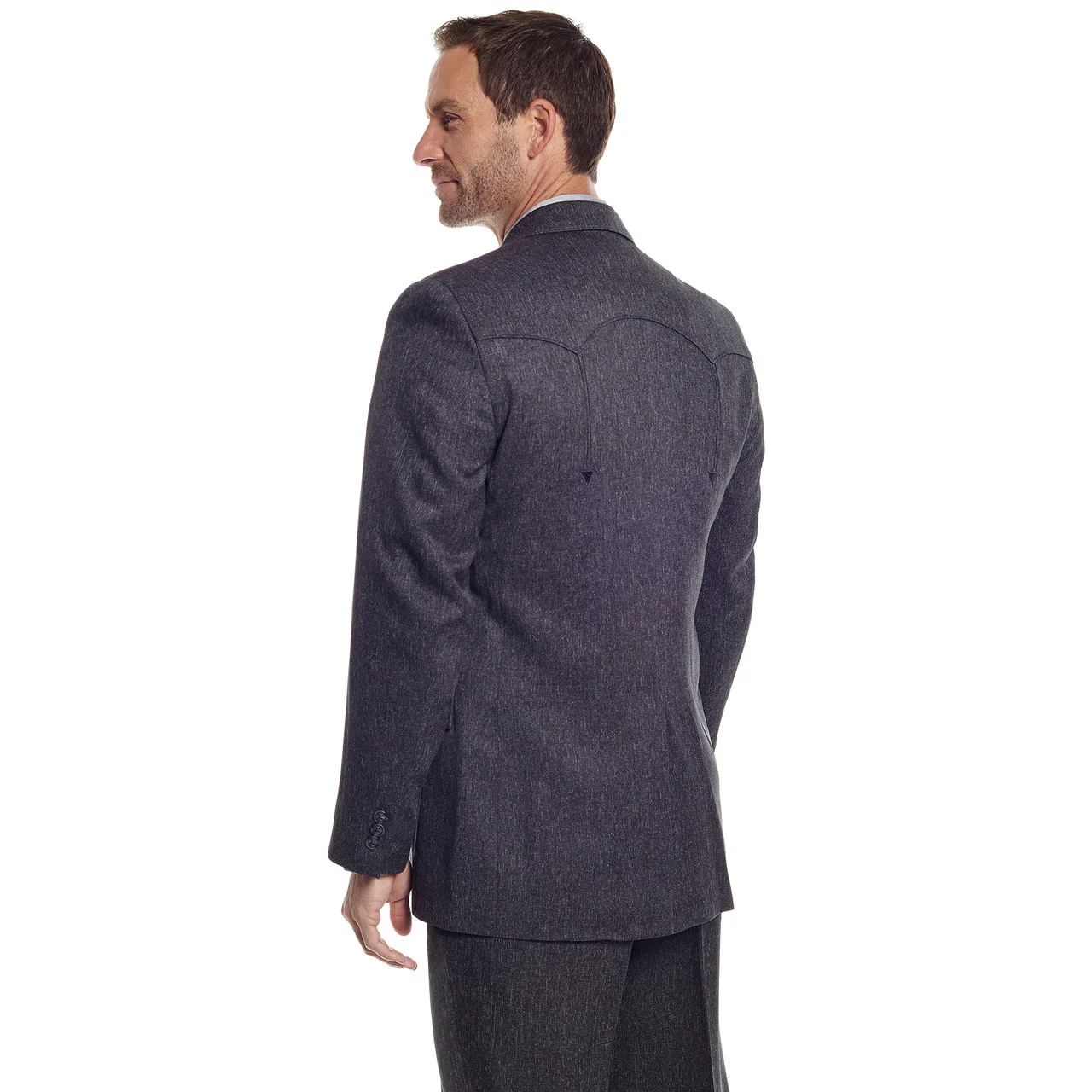 Circle S Men's Vegas Sport Jacket - Charcoal - Image 2