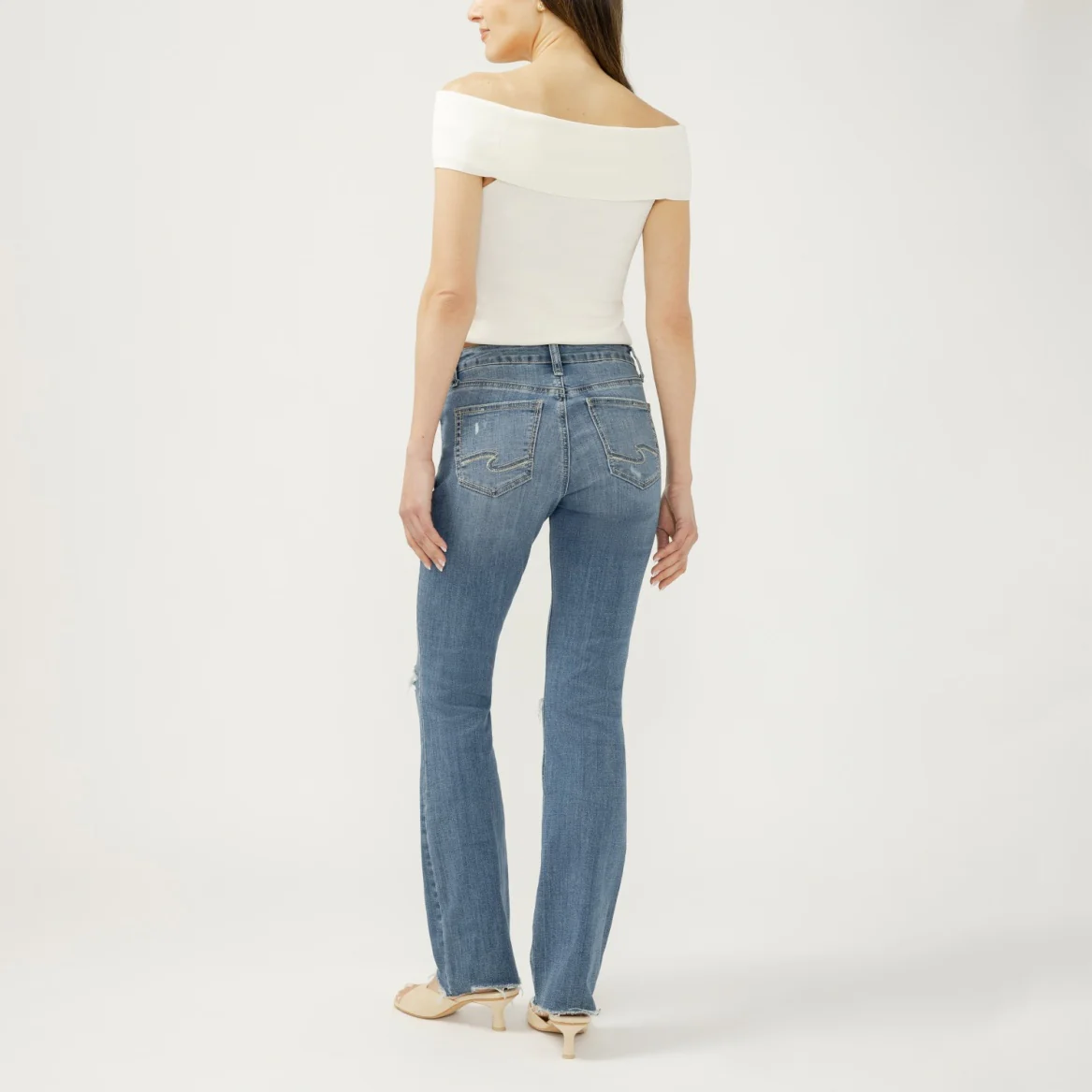 Silver Women's Suki Slim Boot Cut Jeans- Kickin It - Image 2