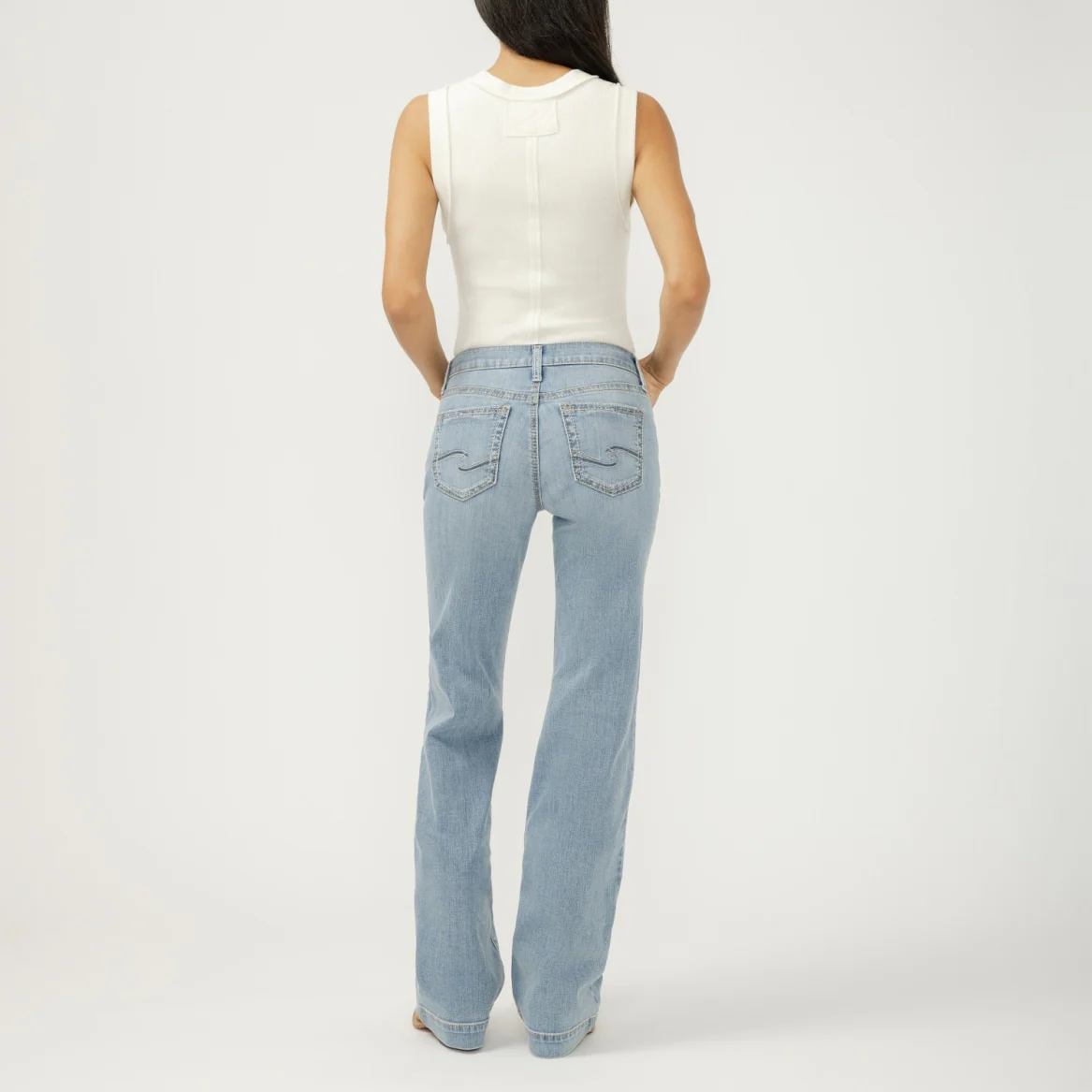 Silver Women's  Suki Trouser Jeans- Odessa - Image 2