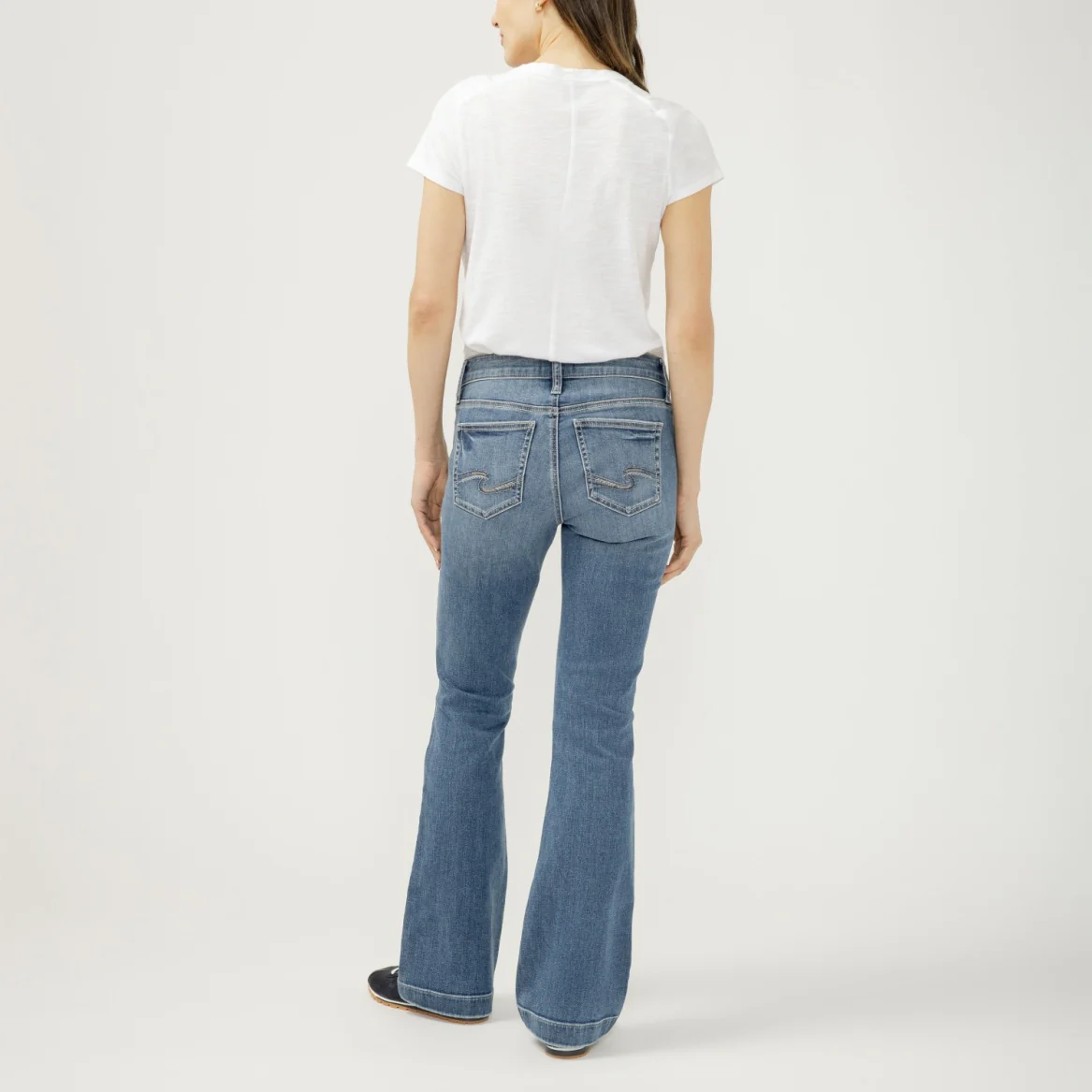 Silver Women's Elyse Bootcut Jeans- Saturday Morning - Image 2