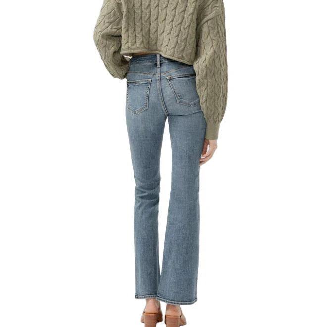 Silver Women's Suki Midrise Bootcut Jeans - Medium Indigo - Image 2