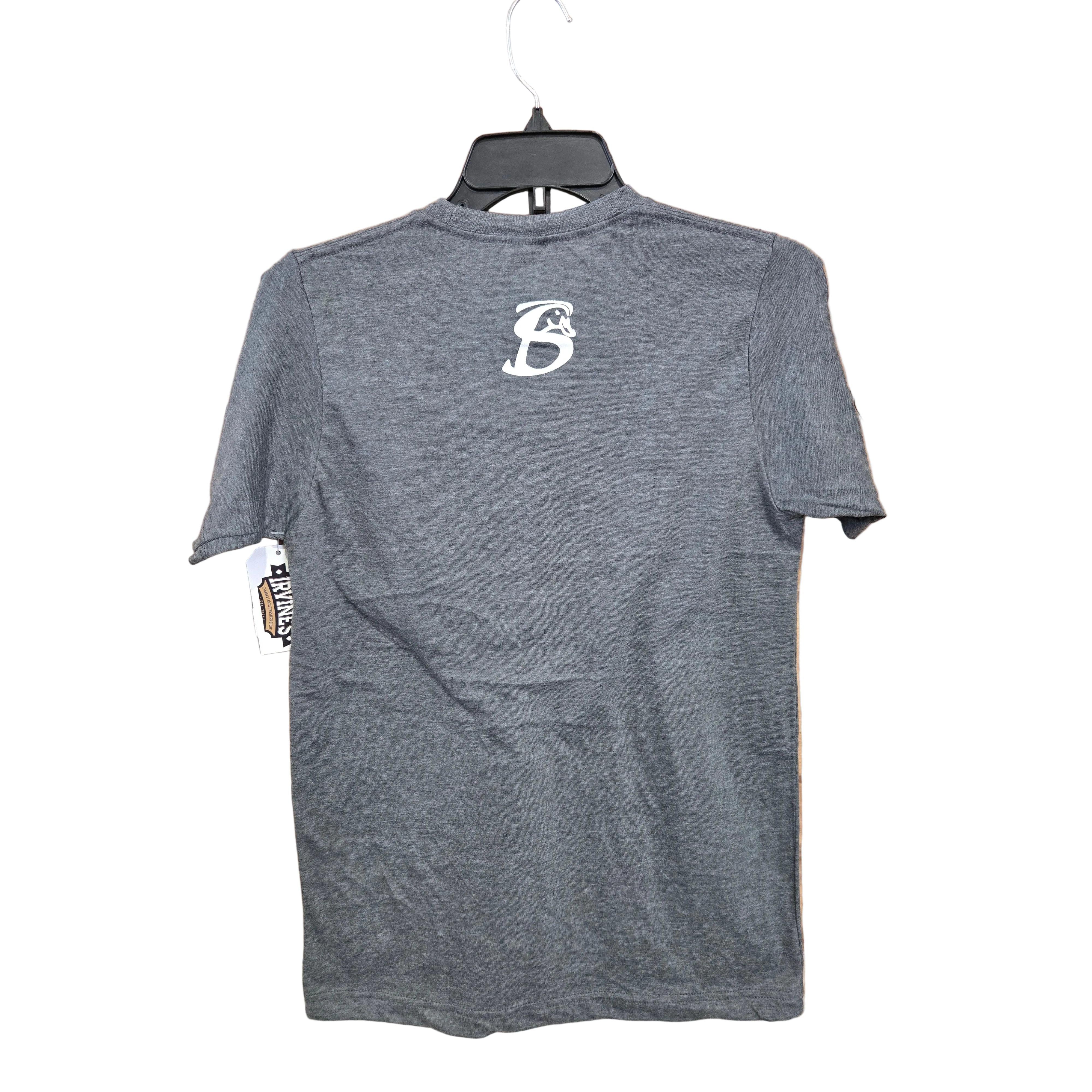 Stackin Bills Lightning Tee Shirt - Grey - Image 2