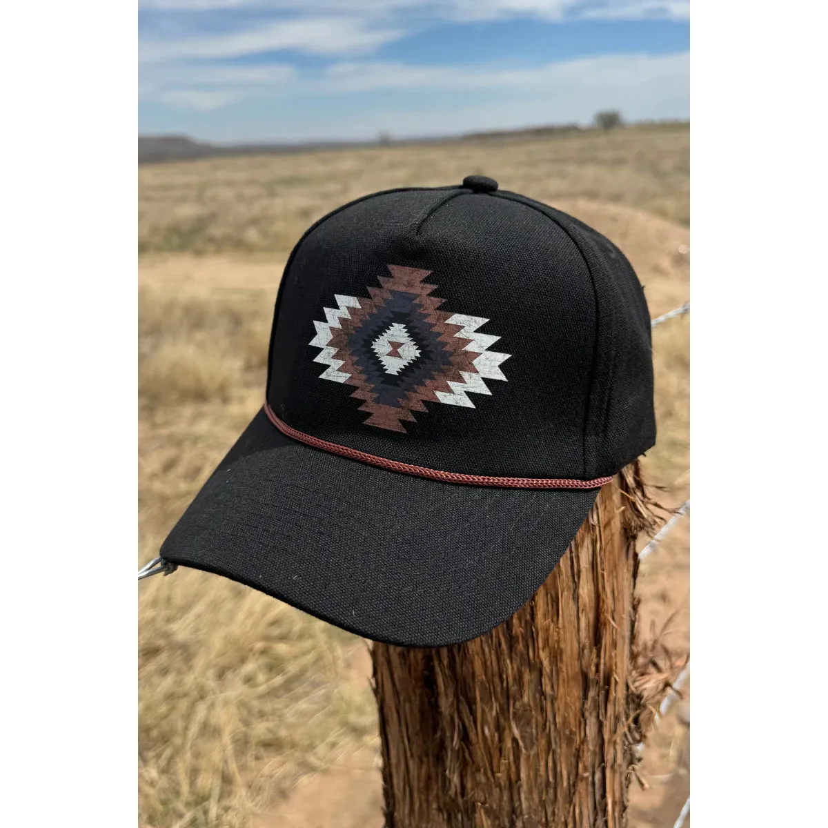 Sterling Kreek Blackburn Kreek Curved Brim Cap - Black - Image 2