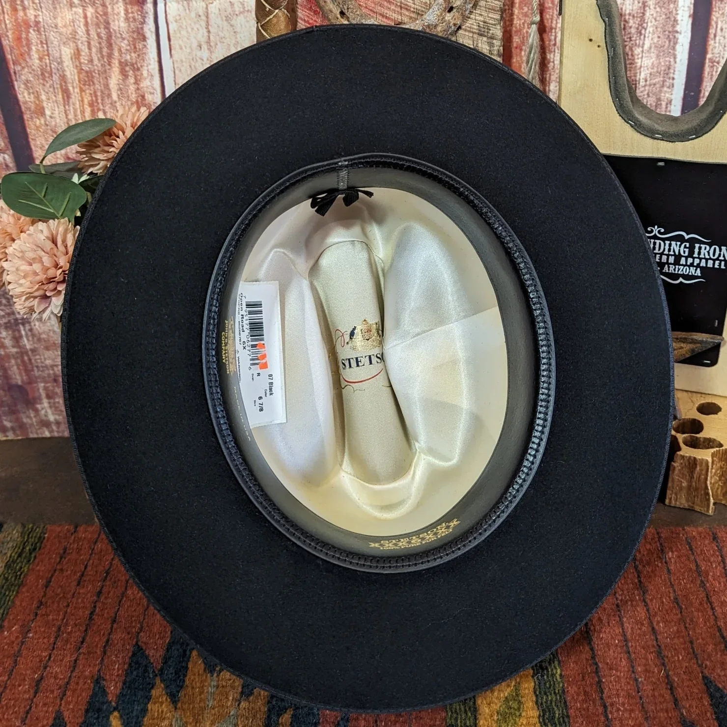 Stetson Open Road 6X Felt Cowboy Hat- Black - Image 2