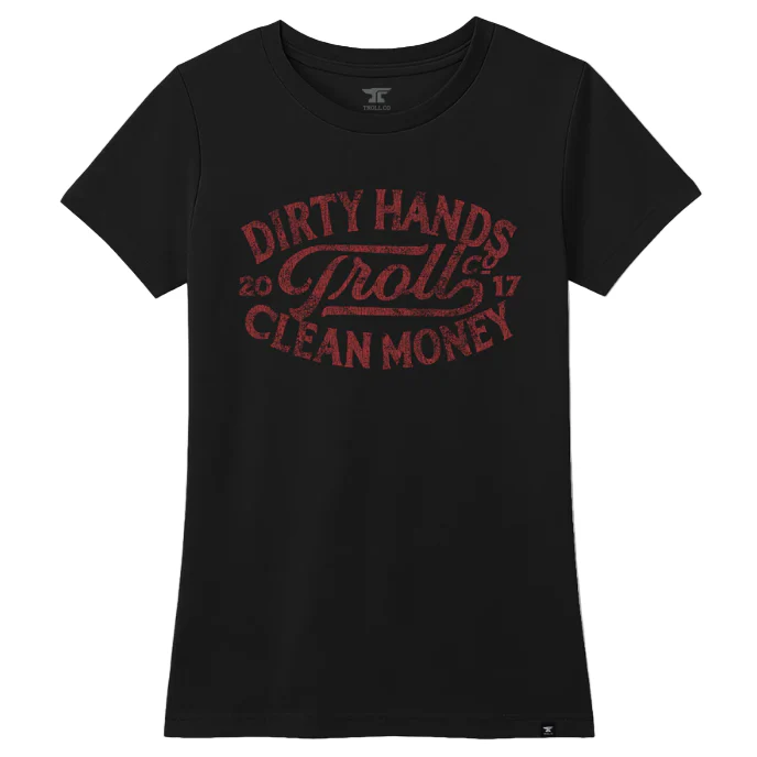 Troll Co DHCM Women's Model T Short Sleeve Tee Shirt - Dusk