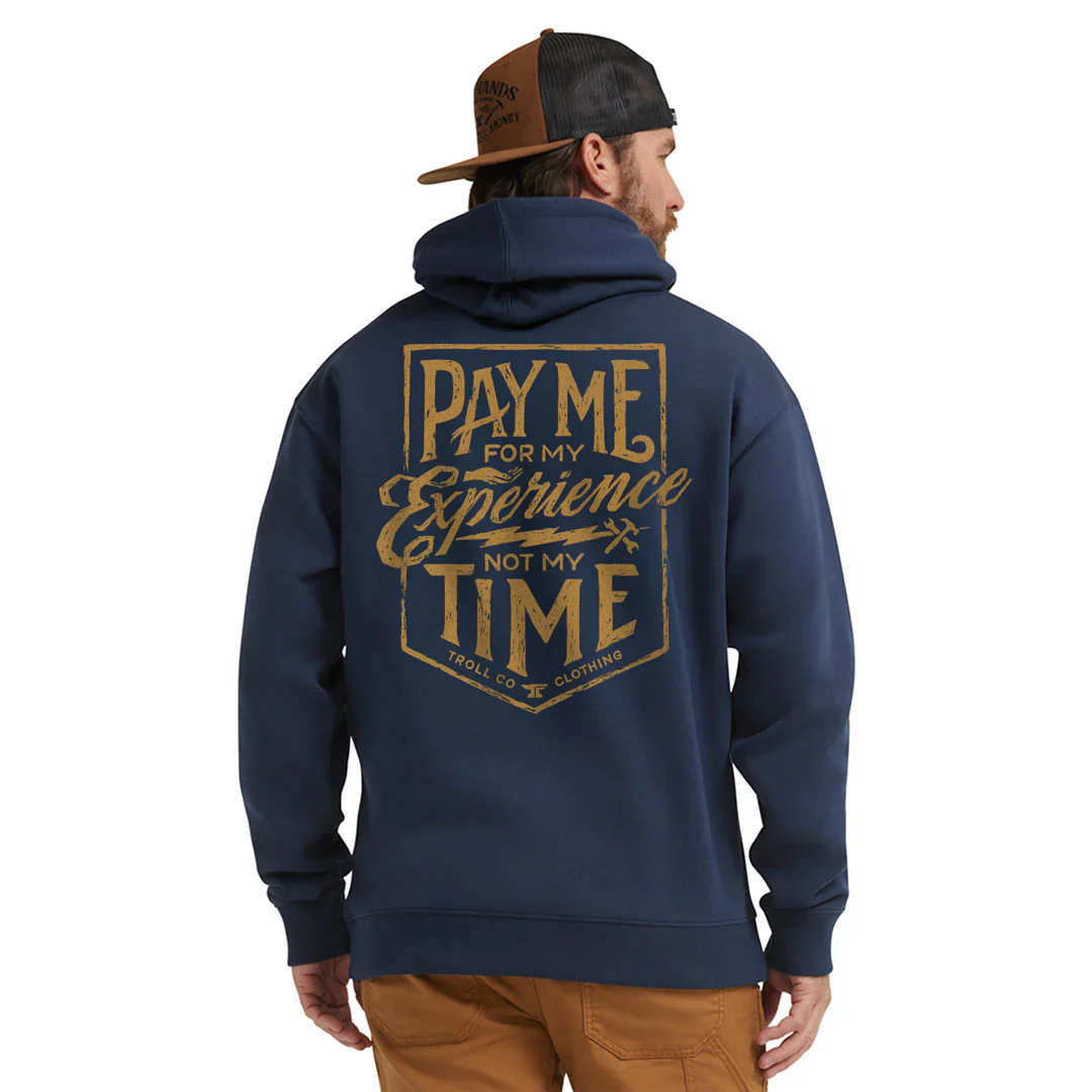 Troll Co. Men's Pay Me Hoodie - Multiple Colours - Image 3
