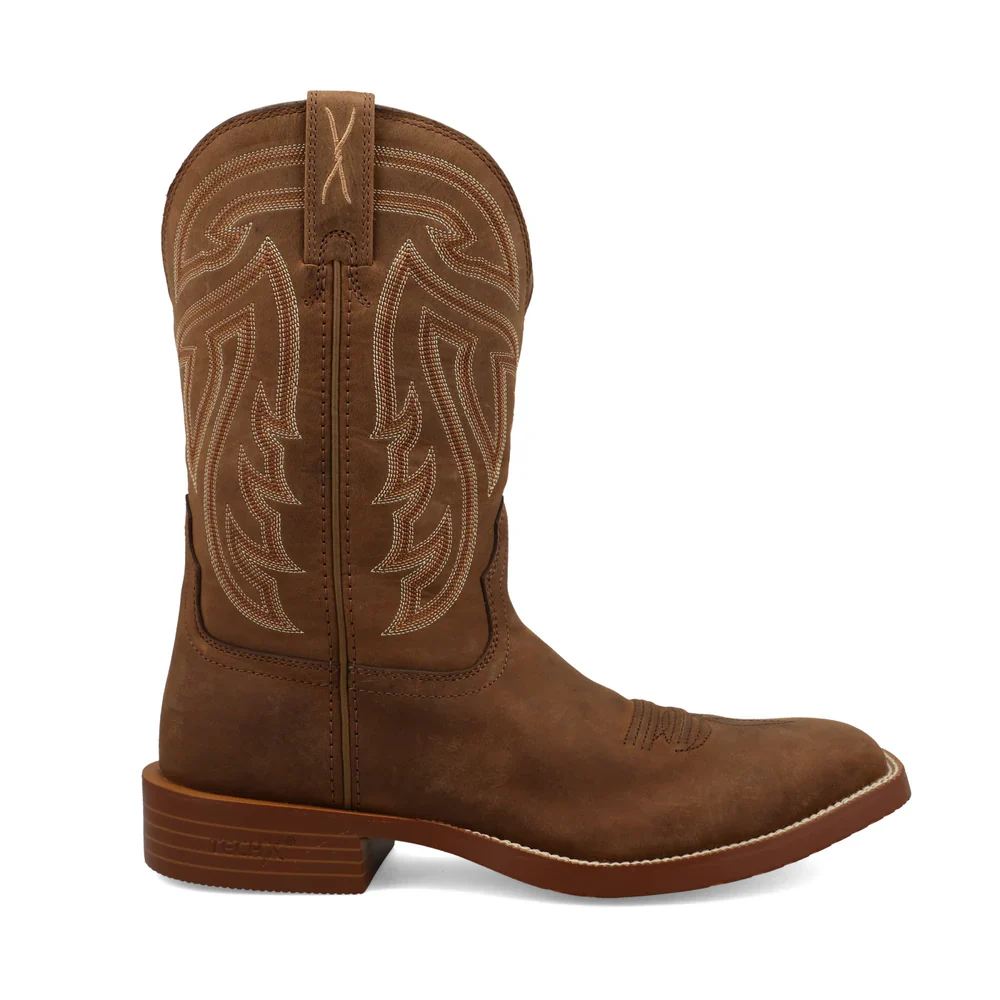 Twisted X Men's Tech Western Boots - Coffee - Image 2