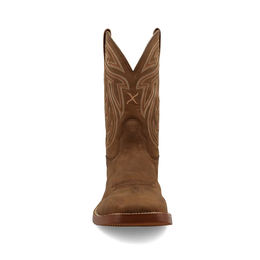 Twisted X Men's Tech Western Boots - Coffee - Image 4