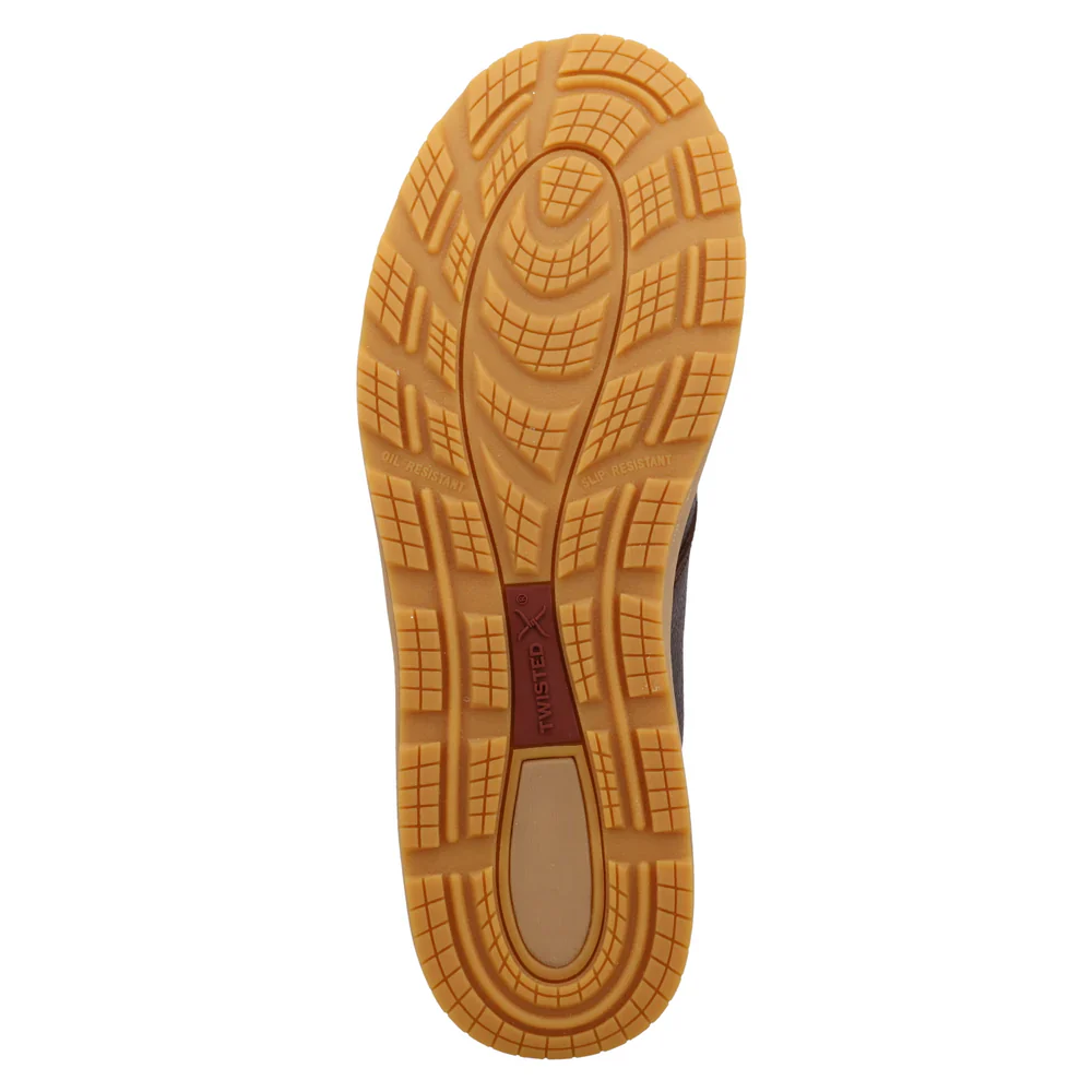 Twisted X Men's Cellstretch Wedge Sole Slip On Shoes - Mahogony - Image 3