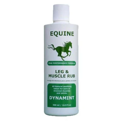 Dynamint Equine Leg & Muscle Rub - 500ml - Lot # 00184001