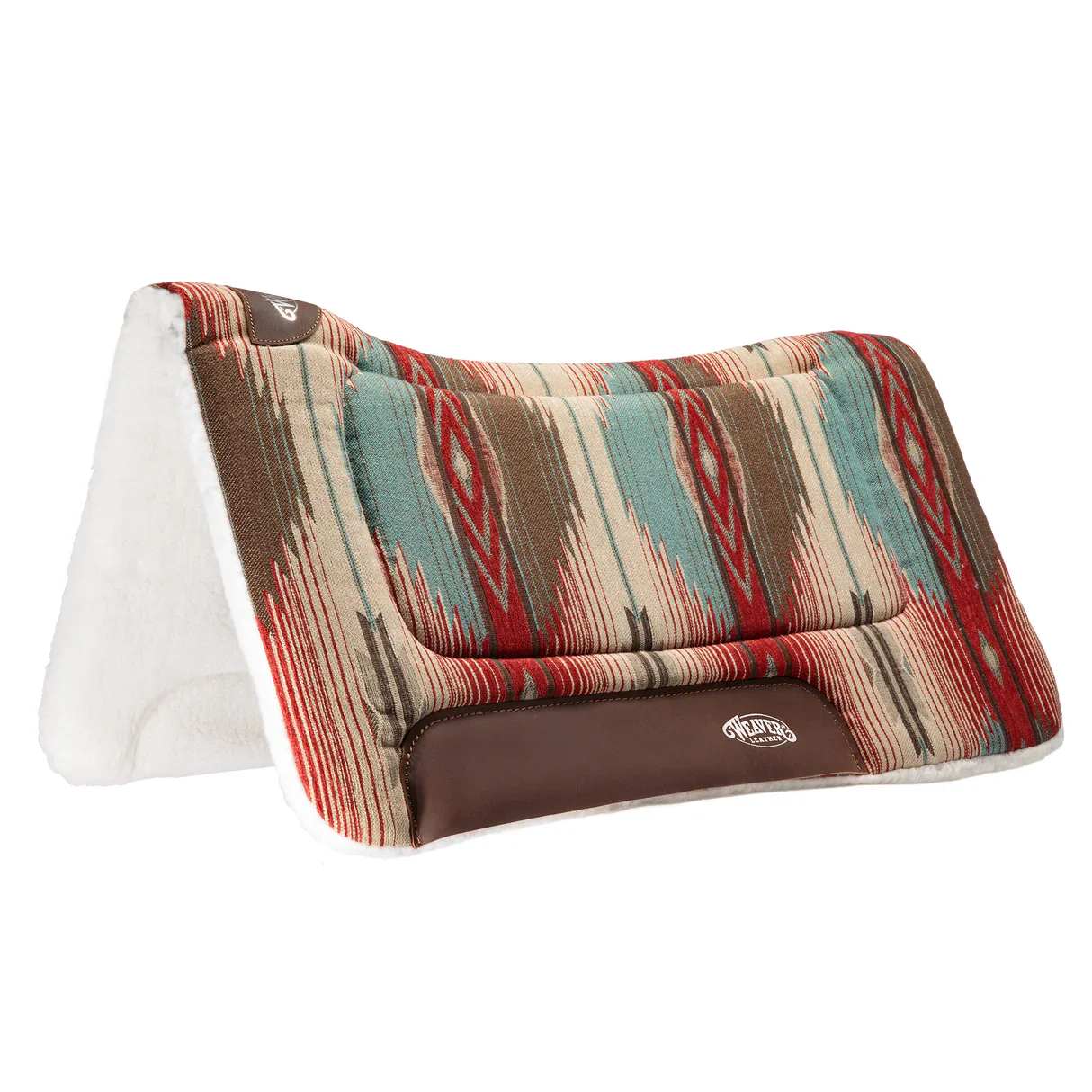 Weaver All Purpose Contoured Saddle Pad w/Merino Fleece - 32x32 - Image 5