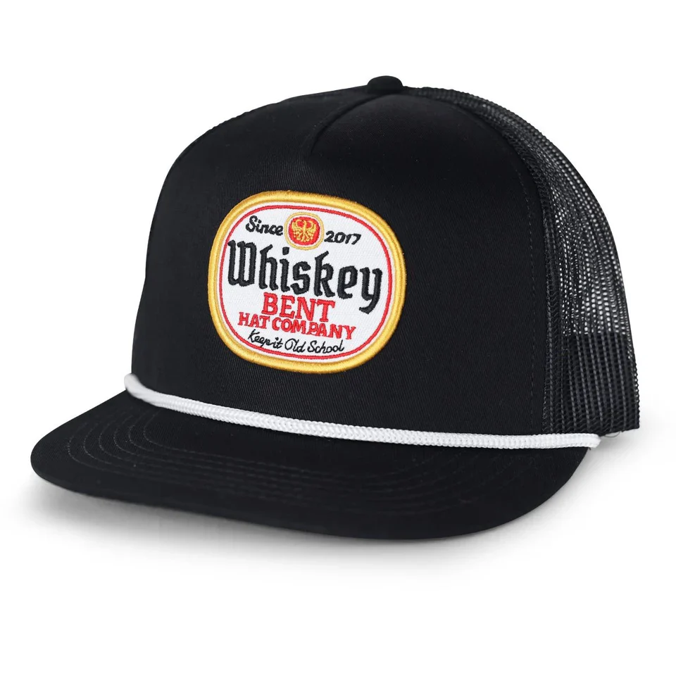 Whiskey Bent Hat Co Black Label Cap - Black