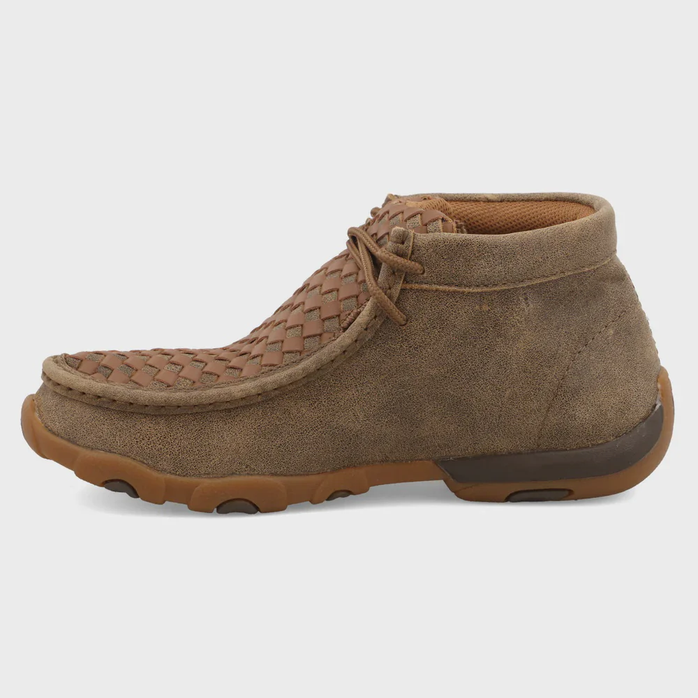 Women's Chukka Driving Moc - Bomber & Tan (WDM0034) - Image 3