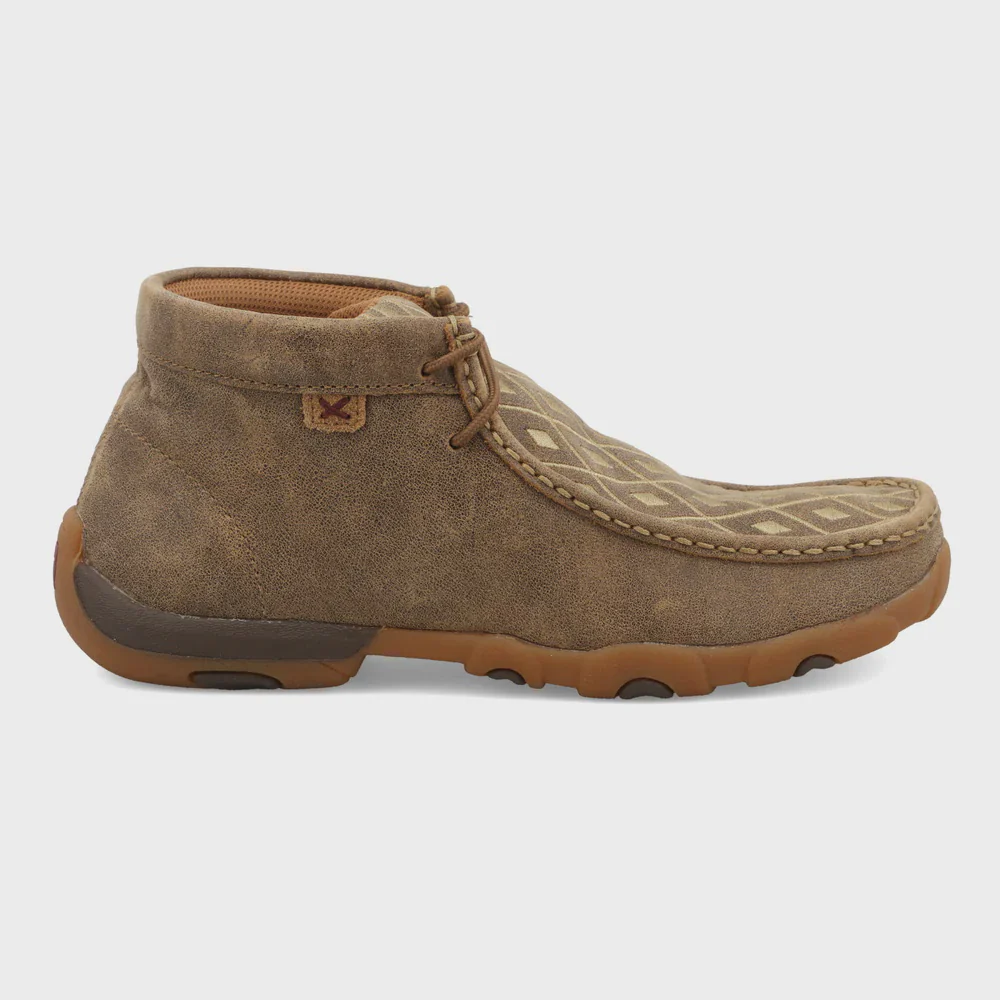 Women's Chukka Driving Moc - Bomber & Tan (WDM0073) - Image 3