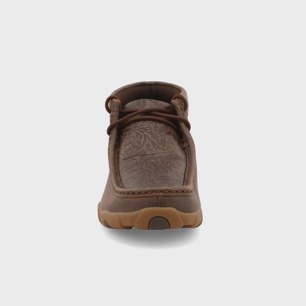 Women's Chukka Driving Moc - Brown & Brown Print - Image 2
