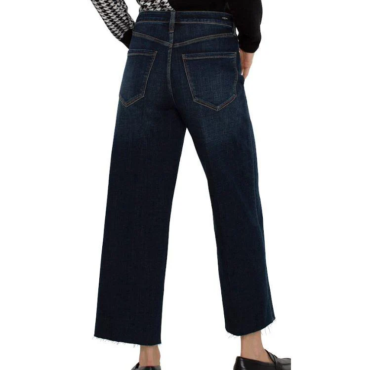 Liverpool Women's Stride Wide With Cut Hem Jean- Weir Canyon - Image 2