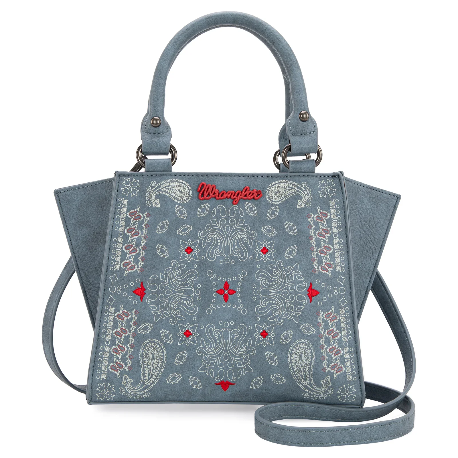Wrangler Paisley Mini Crossbody Satchel - Multiple Colours - Image 4