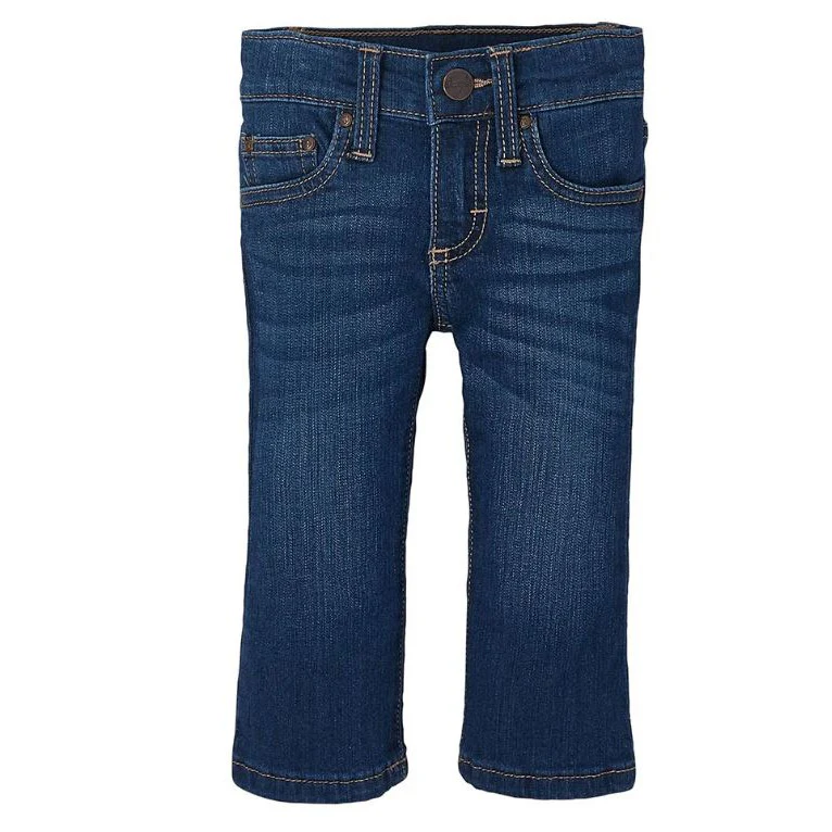 Wrangler Baby Girl Bootcut Jean - Dark Blue