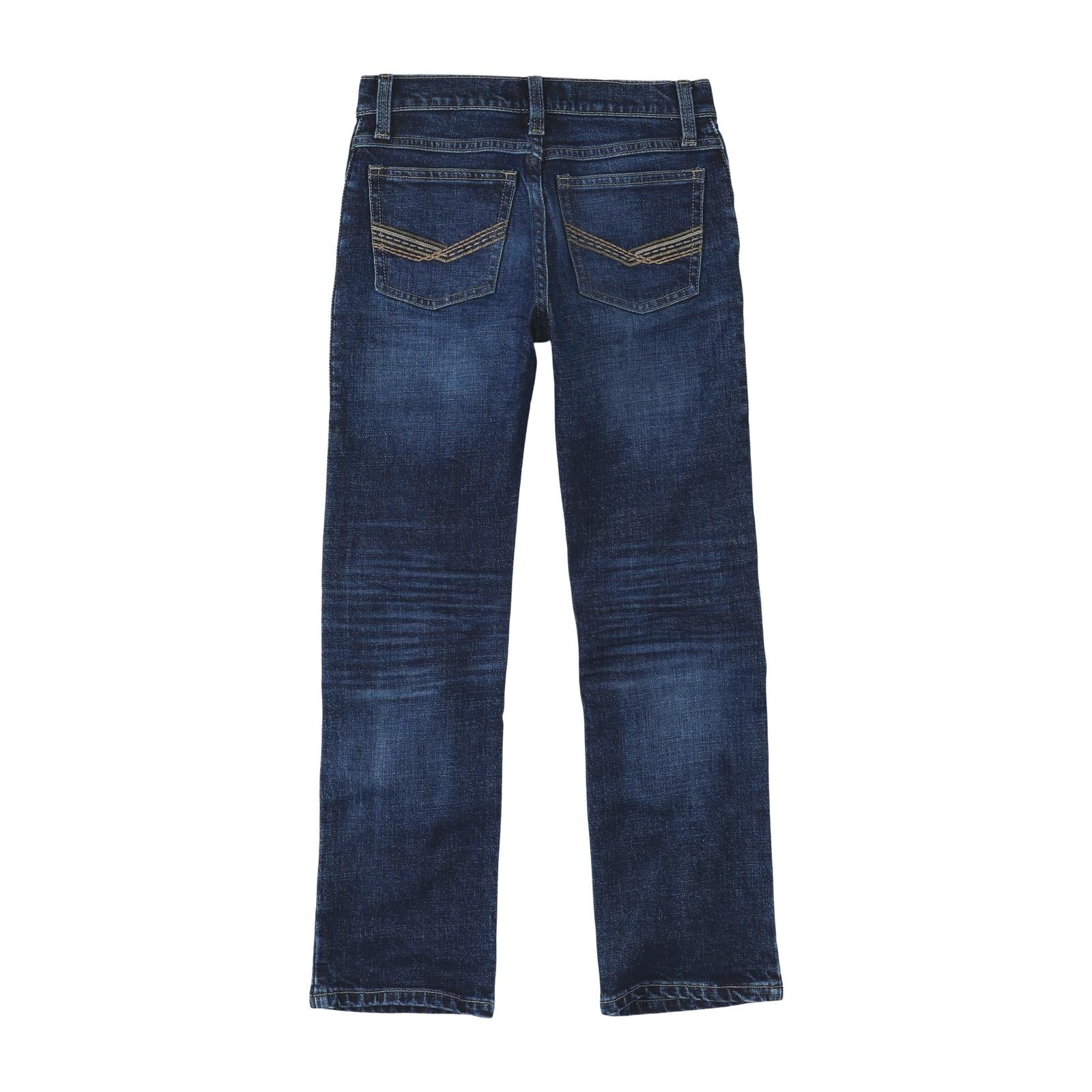 Wrangler Boys 20X 44 Slim Straight Jeans - Blueberry Gardens - Image 2