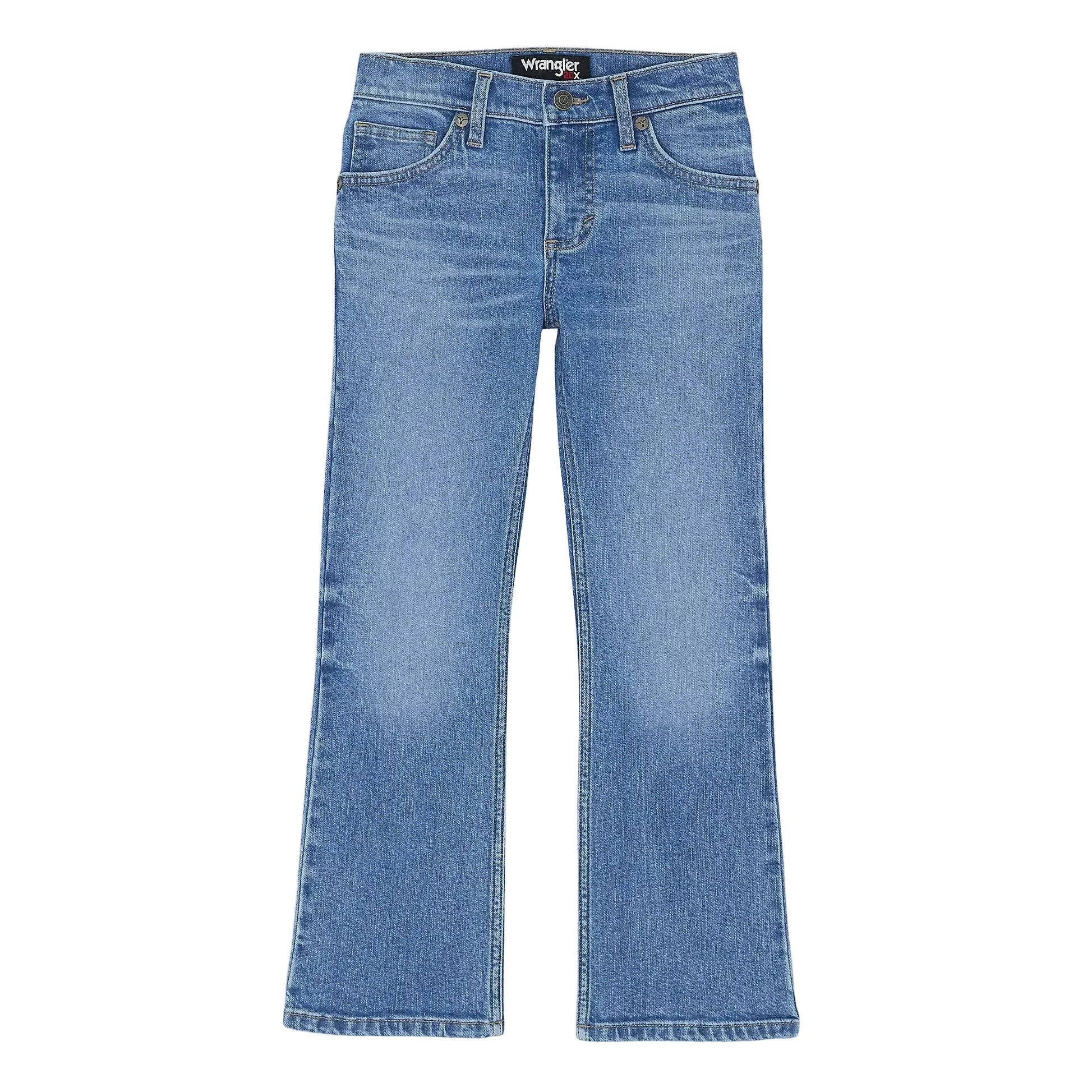 Wrangler Boys 20X Vintage Slim Boot Cut Jean - Medium Blue