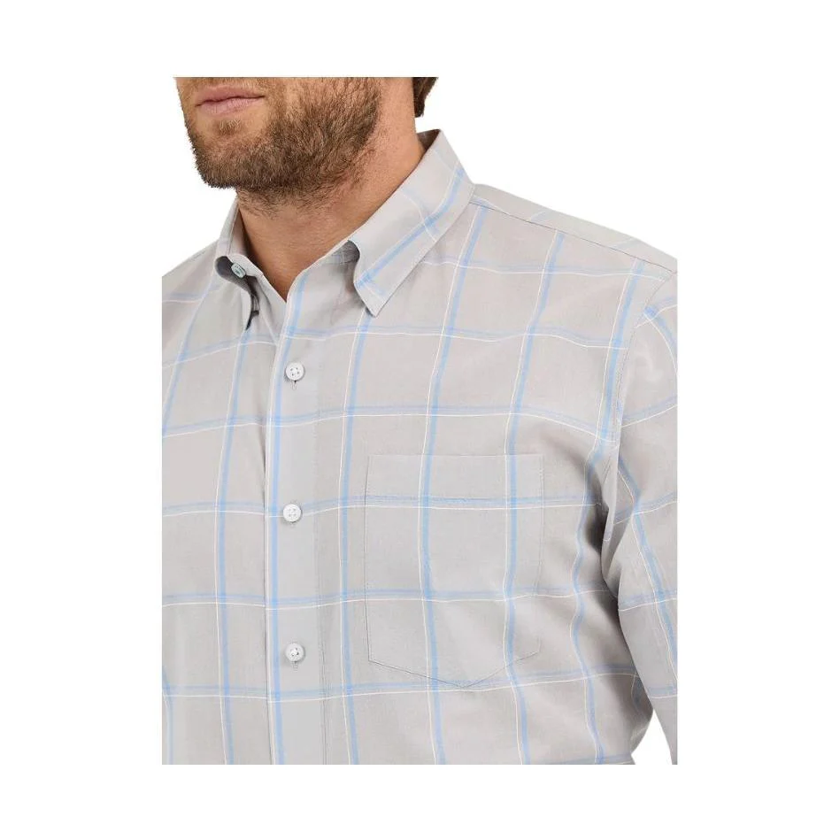 Wrangler Men's Cody Johnson  Long Sleeve  Shirt- Grey/Blue - Image 3