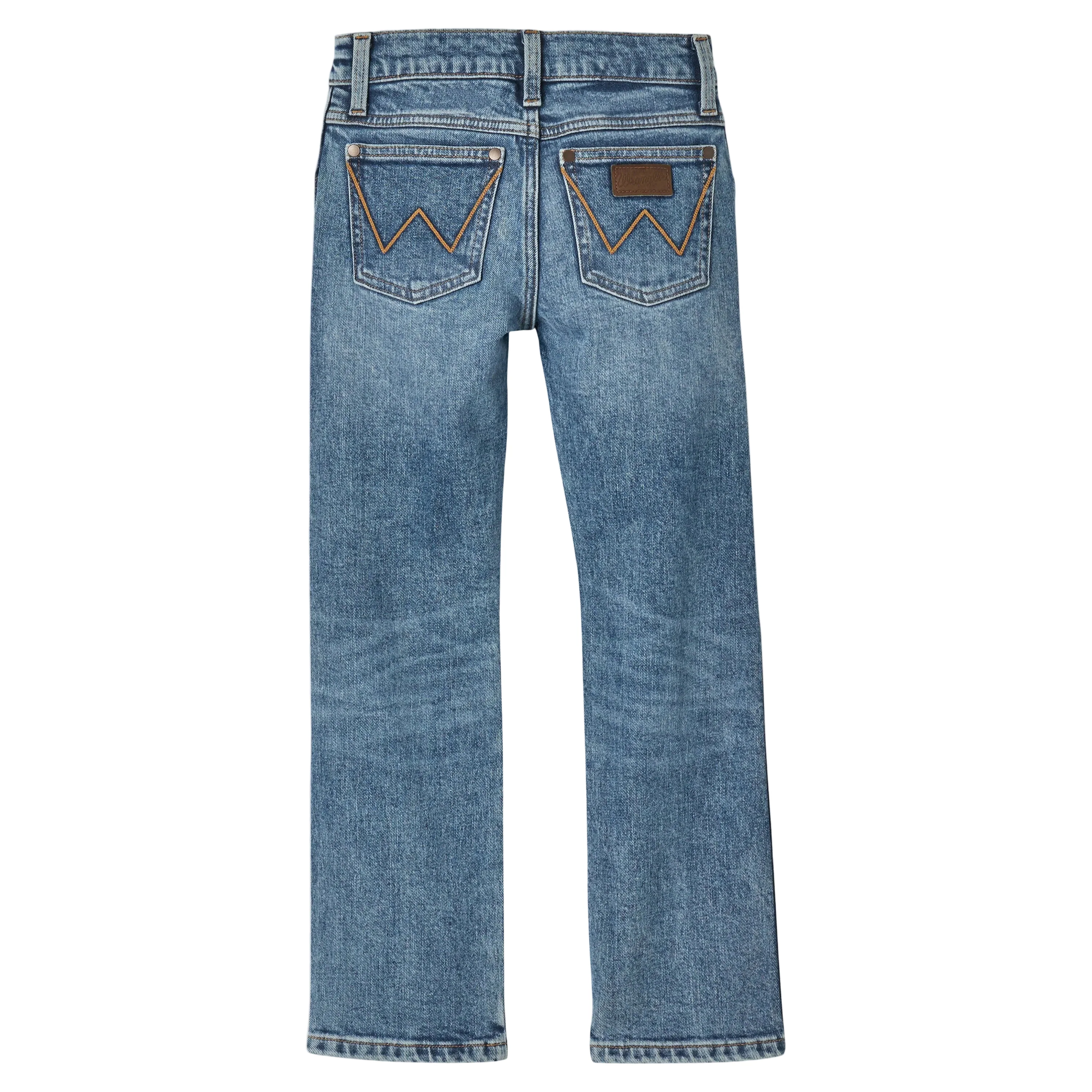 Wrangler Boy's Youth Retro Slim Straight Jeans - Applewood - Image 2