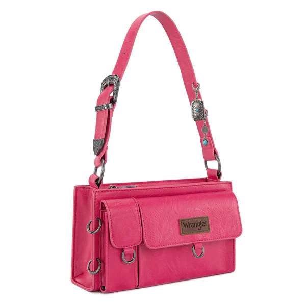Wrangler Buckle Charm Small Shoulder Bag- Multiple Colours - Image 2