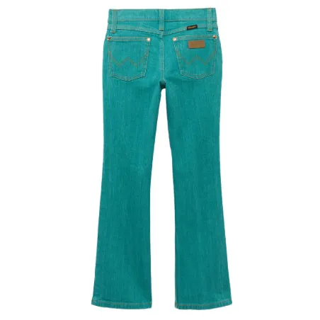 Wrangler Girl's Lainey Wilson Boot Hugger Jeans - Turquoise - Image 2
