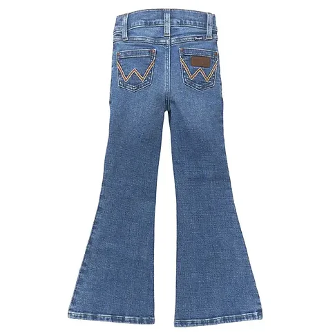 Wrangler Girl's Retro Flare Jeans - Bethany - Image 2