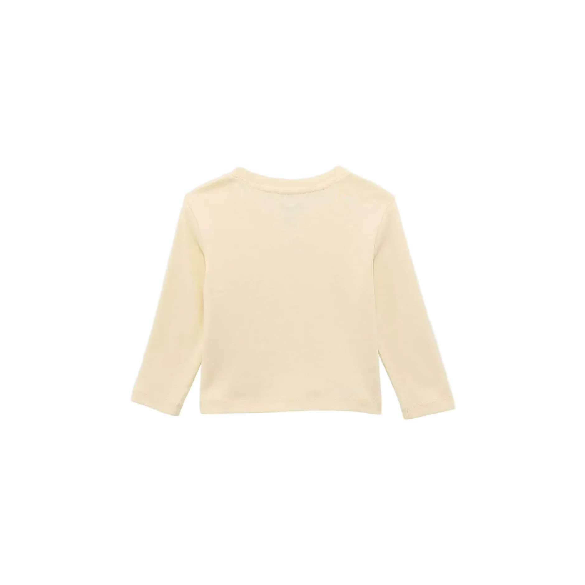 Wrangler Little Girl's Western Graphic Long Sleeve Tee Shirt - Cowgirl White - Image 2