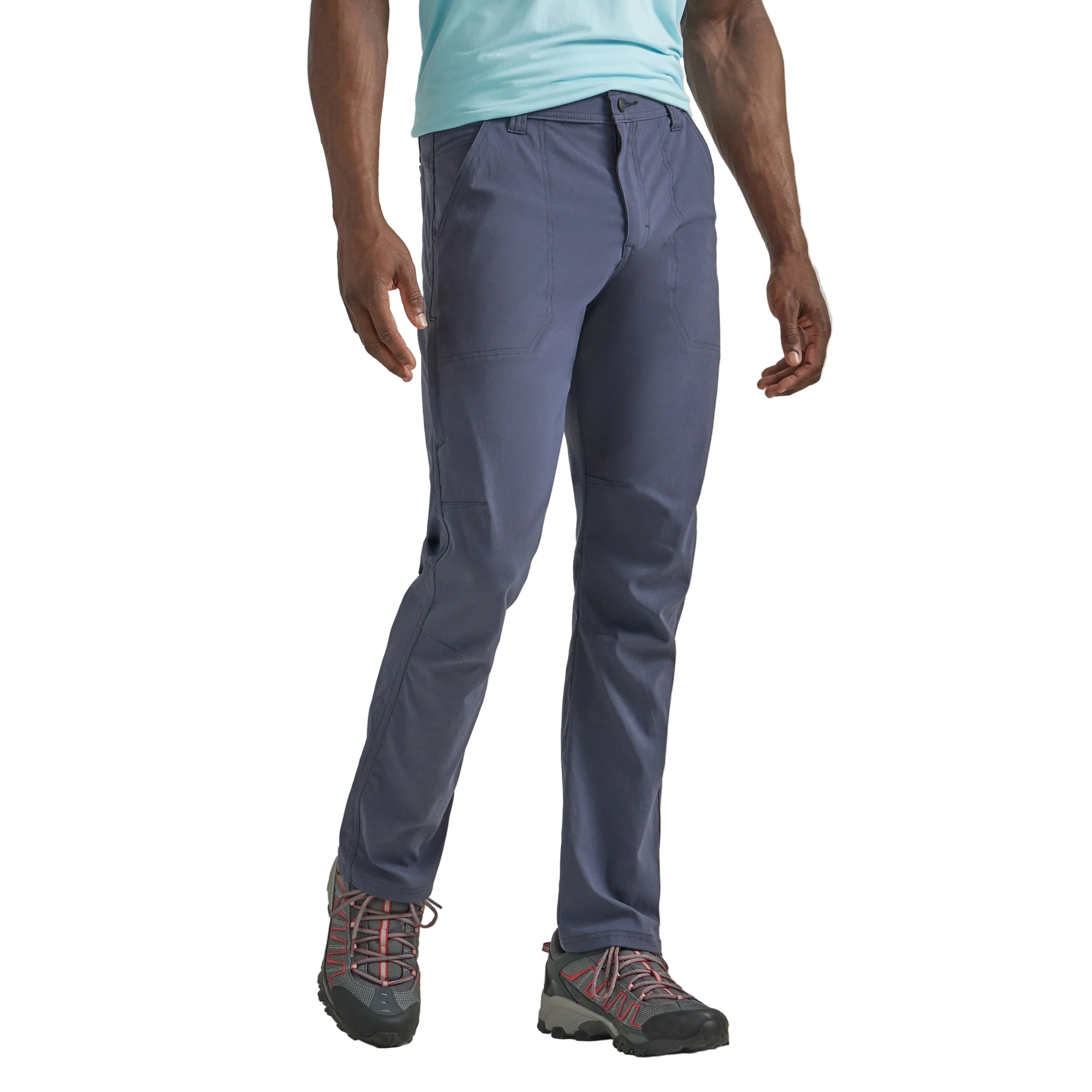 Wrangler Men's ATG Side Zip Trail Pant - Navy