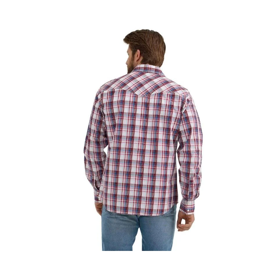 Wrangler Men's Retro Premium Modern Fit Long Sleeve Shirt - Multi - Image 3