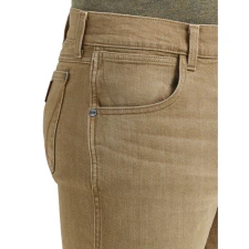 Wrangler Men's Retro Slim Straight Jeans - Khaki - Image 4