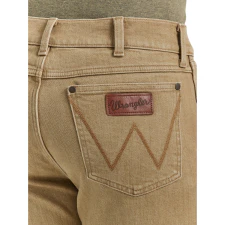 Wrangler Men's Retro Slim Straight Jeans - Khaki - Image 5