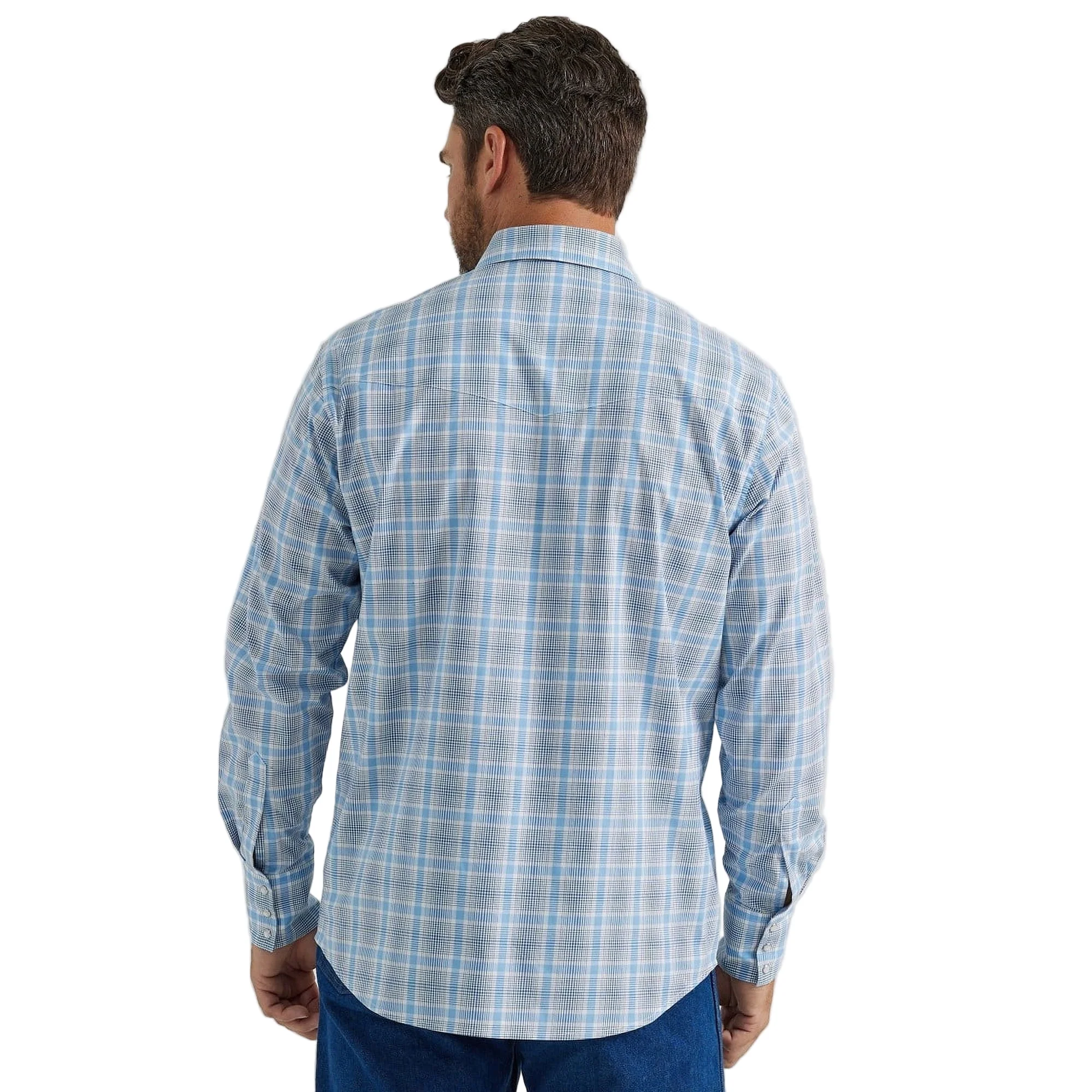Wrangler Men's Wrinkle Resist Classic Fit Long Sleeve Shirt - Image 2