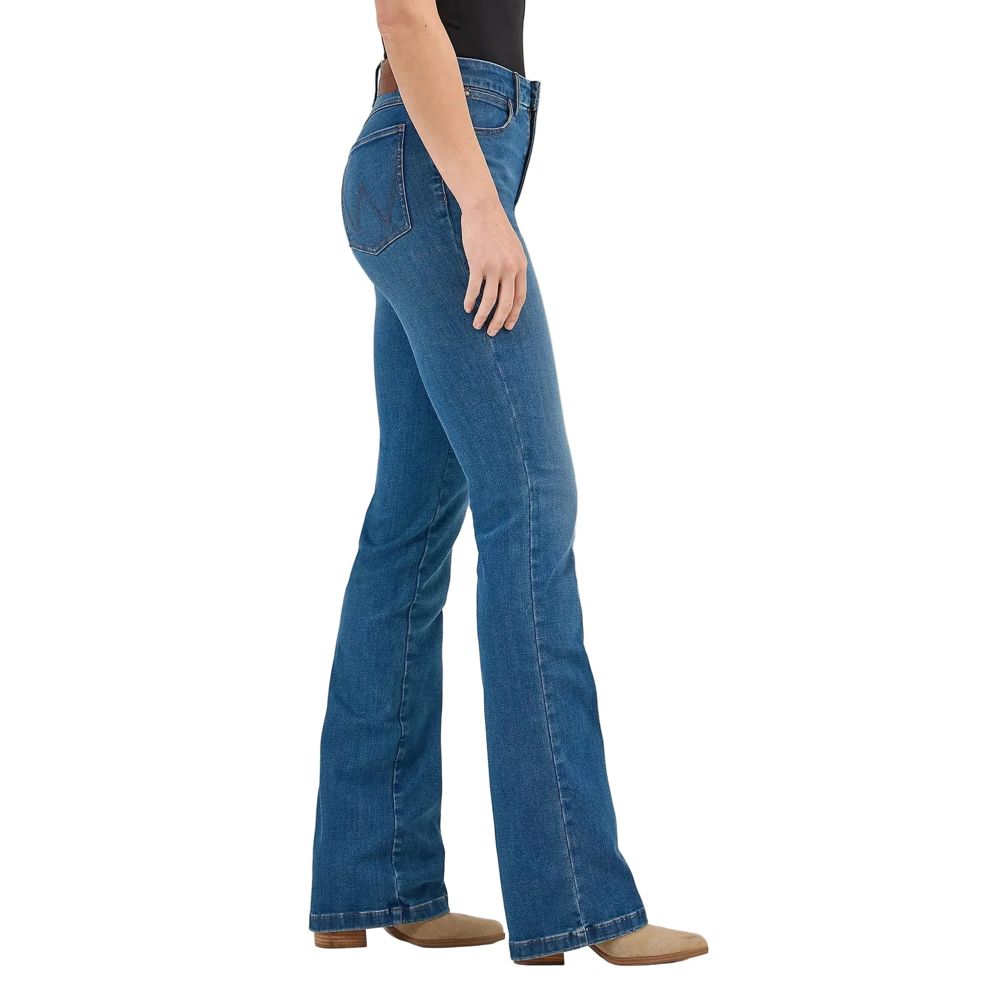 Wrangler Women's Bespoke High Rise Bootcut Jean - Regina - Image 3