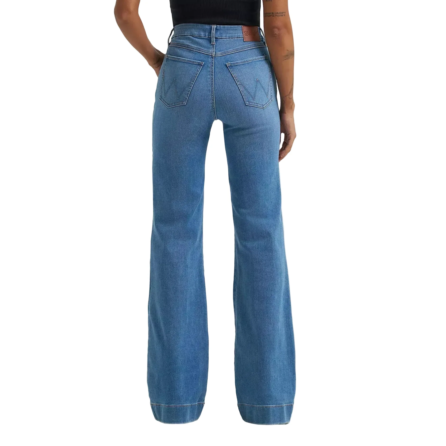 Wrangler Women's Bespoke High Rise Trouser Jean - Bristol - Image 2