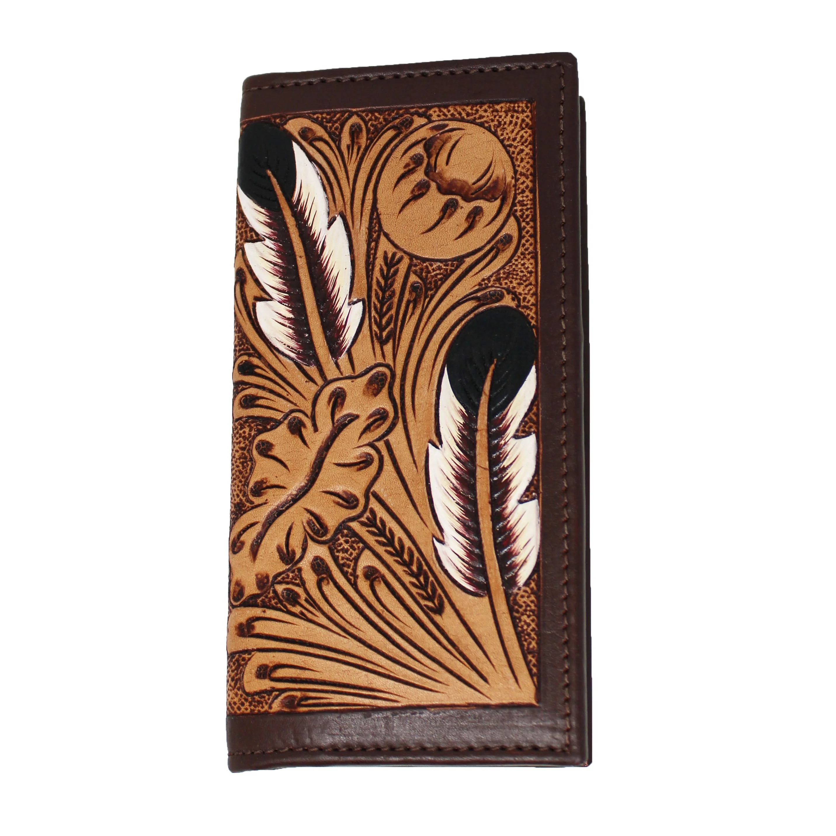 Rodeo Tooled Leather Wallets - Multiple Styles - Image 5
